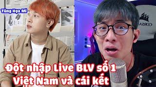 Đột nhập Live anh BLV Tùng Họa Mi và cái kết