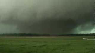 Large, EF-5 Tornado Approaching I-65, Tanner, AL - April 27, 2011