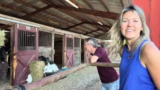 The King and his court: Trainer Brittany Vanden Berg & jockey Chris Emigh
