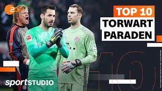 Top 10 Torwart-Paraden der Bundesliga-Geschichte | Teil 2 | sportstudio