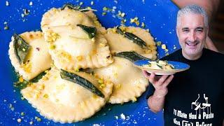 How to Make BUTTER SAGE RAVIOLI Like an Italian