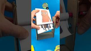 Paper Craft Transformation of Tung Tung Sahur in Creepy Version #tungtungsahur #papercraft #creepy