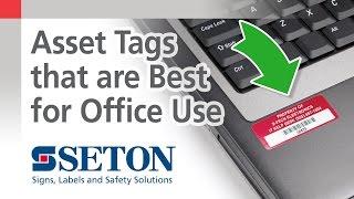 How to Select the Best Asset Tag for Office Use | Seton Video