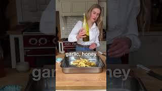 Honey Rosemary & Thyme Roasted Chicken With Apples Potatoes & Shallots