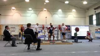 Tomas Juricek squat 237,5 kg European Championship 2015