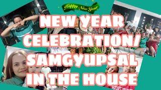 (PART4)NEW YEAR CELEBRATION/SAMGYUPSAL IN THE HOUSE/Robbies Vlog