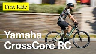 Yamaha CrossCore RC E-Bike First Ride Impressions