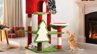 BEST Christmas Cat Trees for Indoor Cats - YITAHOME Review