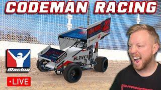 LIVE - CODEMAN - iRacing - SPRINTCARS