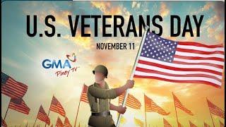 Happy U.S. Veterans Day from GMA Pinoy TV! 