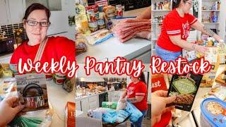 WEEKLY PANTRY RESTOCK AND GROCERY HAUL | KIMI COPE