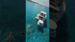 "Luxury Yacht Experience at Isla Mujeres | Leopard Yacht with VIP Sea Lounge"