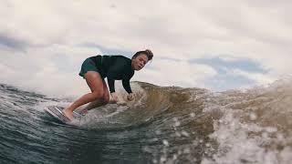 Wake surfing! with a 2x world champion Pro Jodi Grassman