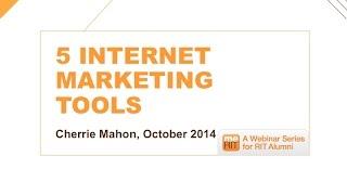5 Internet Marketing Tools