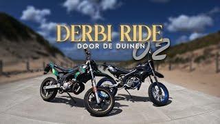 Door de duinen racen! | Gopro 4K POV | Derbi ride 02