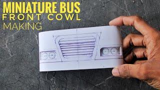 Miniature Bus Front Cowl Making | Miniature Bus Making |  Irfan Thalassery |