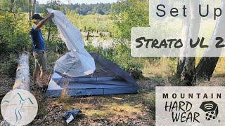 Mountain Hardwear - Strato Ul2 Set Up - the only tent you will ever need? ASMR Tent Set Up