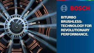 Bosch Professional BITURBO Brushless: Technology for Revolutionary Performance. Feel the Extreme.