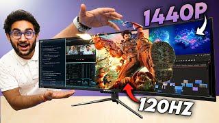 1440p Ultra Wide Curved Gaming At This Price? HOW? Zebronics N49A