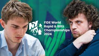 I Played Against Hans Niemann at the World Rapid Chess Championship 2024!!