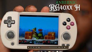 Did Anbernic Unleash a Tiny Beast with the RG40XX H Retro Handheld Gaming Console?