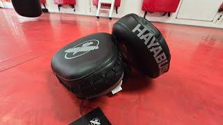 Hayabusa PTS 3 focus mitts review. @HayabusaInc #mma #muaythai #boxing #mmatraining #workout