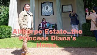 The Princess Diana's Home..Althorp Estate, Northampton, England.