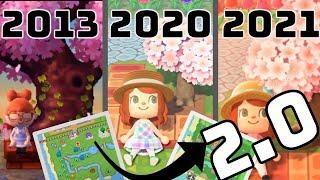 I Recreated My New Leaf Town AGAIN but with 2.0 ITEMS in New Horizons 