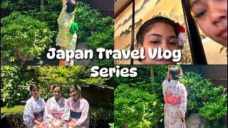 Japan series episode 2| Kyoto, Rain, Kimonos, Tea ceremony