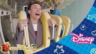 Disney Channel Dares | Thomas and Booboo | Scary Ride Challenge  | Official Disney Channel Africa