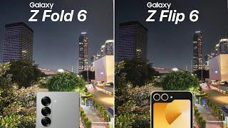 Samsung Galaxy Z Fold 6 VS Galaxy Z Flip 6 Camera Test Comparison