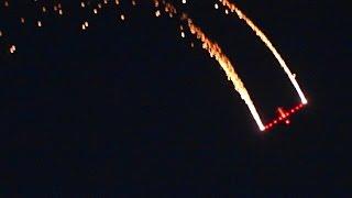 Johan Gustafsson Glider Night Flying Display Friday Night Avalon Airshow 2017