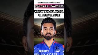 Which team #KLRahul should go, If released by #LSG , #cricket #india #klrahul #shorts #csk #rcb #kkr