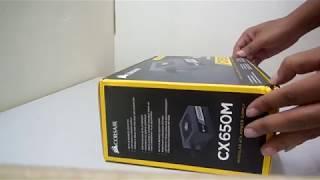 Corsair CX650M Unboxing