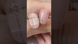 簡單完成粉嫩格紋造型   #nailart #nails #nail #diy #教學 #教程 #指甲 #美甲 #光療 #凝膠 #彩繪 #手繪 #畫畫 #標籤 #調色