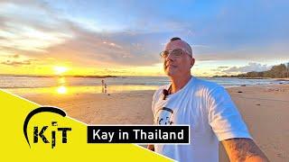 Khao Lak, neues Hotel, Strand, Sonnenuntergang