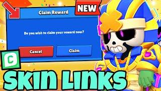 DONT BE LATENEW 149 GEM SKIN LINKS (LIMITED)`Brawl Stars