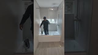 DIVISIONES DE BAÑO EN VIDRIO TEMPLADO EN BOGOTA SISTEMA CORREDIZA RS2- INGEVIDRIOS-3102660502