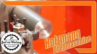 Holzmann Drehmaschine ED400FD  Stahl, Alu, Edelstahl Drehen 