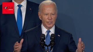 Peinlicher Fauxpas: Biden stellt Selenskyj als „Präsident Putin“ vor