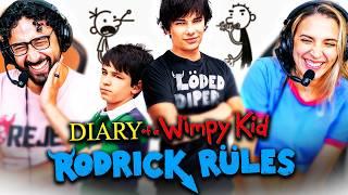 DIARY OF A WIMPY KID 2: RODRICK RULES REACTION!! First Time Watching!