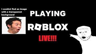 Playing Roblox LIVE!