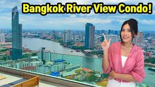 Amazing facilities & River view!!! Touring a Brand-New Bangkok Condo in Thailand