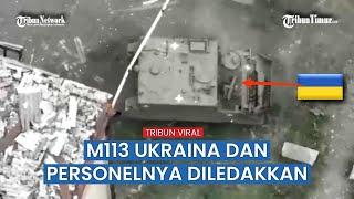 M113 Ukraina Gagal Evakuasi Pasukannya, Proyektil Rusia Lebih Dulu Menyerang