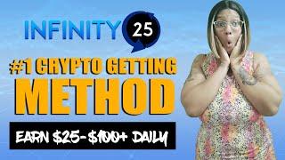 What Is Infinity25? Earn Crypto Paid Daily!