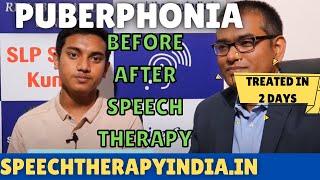 SLP Sanjay Kumar: Pre -Post Puberphonia | 2 Days Voice Therapy | Phonatory Gap | Kharagpur Guy