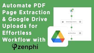 Streamline PDF Management: Automated Page Extraction & Google Drive Upload Tutorial