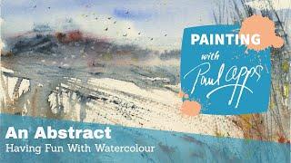 How to Paint An Abstract image to spark your imagination.