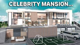 BUILDING A CELEBRITY MANSION IN BLOXBURG