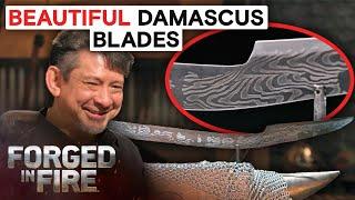 The BEST Damascus Swords You've Ever Seen | Forged in Fire